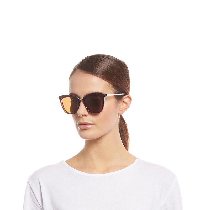 Le Specs Caliente Tort Rose Gold Polarized Sunglasses image number 2